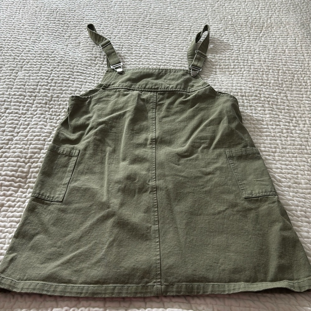 Altar'd State Olive Green Mini Dress